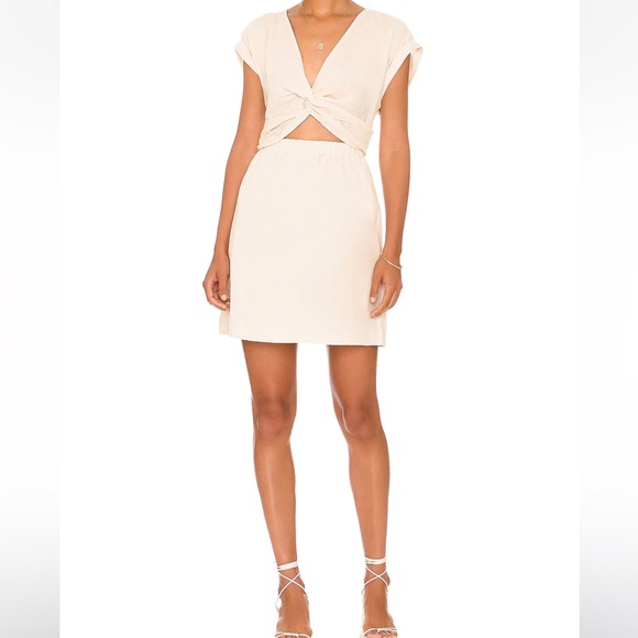 1. State dress Short Sleeve Dress in Whitecap Grey sz s - Picture 1 of 3